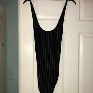 NWT Charlotte Russe striped body suit